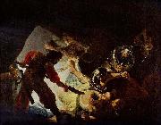 REMBRANDT Harmenszoon van Rijn The Blinding of Samson, painting